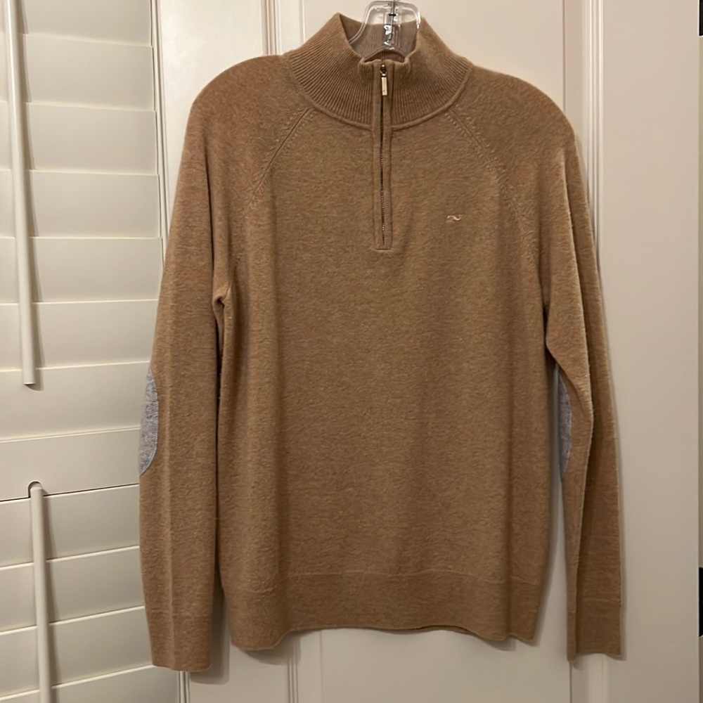 Vineyard Vines Cashmere Quarter Zip
